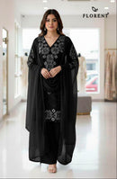 Florent 1086 B Georgette  Sequence Embroidery Work Pakistani Suit