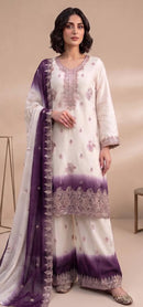 Hoor Tex 854 A Designer Simmar Pading Shaded Pakistani Suit