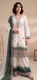 Hoor Tex 854 B Designer Simmar Pading Shaded Pakistani Suit