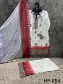 Hoor Tex 854 D Designer Simmar Pading Shaded Pakistani Suit