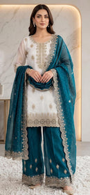Hoor Tex HF 869 A Heavy Fandi Embroidered Work Pakistani Suit