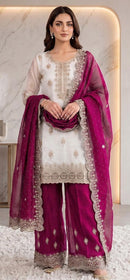 Hoor Tex HF 869 B Heavy Fandi Embroidered Work Pakistani Suit