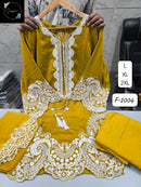 Sapphire F 1004 B Premium Cotton Embroidery work Pakistani suit