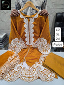 Sapphire F 1004 C Premium Cotton Embroidery work Pakistani suit