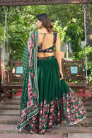 KR 101 Premium Soft Georgette Printed Lehnga