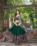 KR 101 Premium Soft Georgette Printed Lehnga