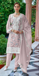 Fepic Rosemeen 1864 B Premium Organza Embroidered Work Pakistani Suit