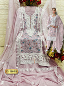 Fepic Rosemeen 1864 B Premium Organza Embroidered Work Pakistani Suit