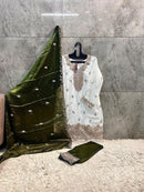 Hoor Tex HF 741 C Designer Hevay Jimmy Choo Pakistani Suit