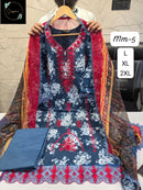 Sapphire Vol 5 05 Pure Cotton Self Embroidery Work Pakistani Suit