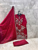 Hoor Tex HF 636 A Designer Heavy Chiffon Pakistani Suit