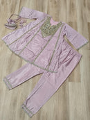 LW 9326 Designer Real Mirror Embroidered Work Suit