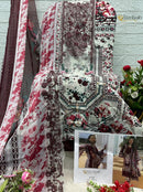 Alzohaib Az 1545 Designer Pure Cotton Embroidered Work Pakistani Suit