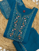Diva 154 A Designer Multi Embroidery Sequins With Hand Work Kurti