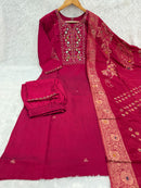 Diva 154 D Designer Multi Embroidery Sequins With Hand Work Kurti