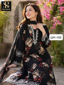 LPC 015 Designer Heavy Rayon Printed Pakistani Suit