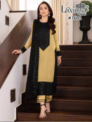 Laxuria Trendz 1602 B Designer Straight Heavy Embroidered Pakistani Suit