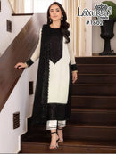 Laxuria Trendz 1602 A Designer Straight Heavy Embroidered Pakistani Suit