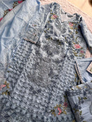 Ziaaz Code 11 A Premium Cotton Heavy Embroidered Work Pkistani Suit