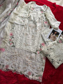 Ziaaz Code 11 B Premium Cotton Heavy Embroidered Work Pkistani Suit