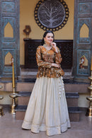 LW 7163 C Designer Sequins & Zari Embroidered Work Lehenga