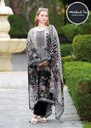 Mehbbob Tex 1680 Pure Viscose  Maslin Digital Printed Pakistani Suit