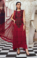 Hazzel 0386 Premium Cotton Printed And Embroidered Work Pakistani Suit