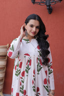 KA 1250 Premium Standard Stitching  Cotton Printed Kurti