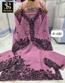 Bin Saeed IC 282 Heavy Hand Work Cotton Pakistani Suit