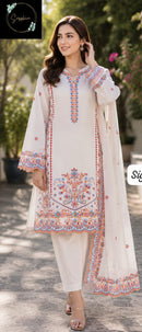 Sapphire Vol 04 Roman Silk Embroidered Work Pakistani Suit