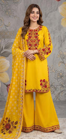 Hoor Tex 870 B Premium Rayon Embroidered Work Pakistani Suit