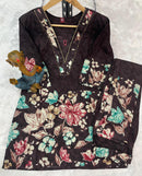 Diva 128 B Elegant Floral Pure Cotton Co Ord Set