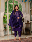 Diva 116 Designer Multi Embroidery Thread Hand Work Suit