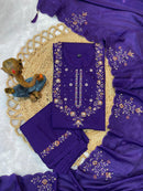 Diva 116 Designer Multi Embroidery Thread Hand Work Suit