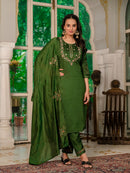 Diva 116 B Designer Multi Embroidery Thread Hand Work Suit