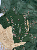 Diva 116 B Designer Multi Embroidery Thread Hand Work Suit