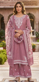 Hoor Tex 868 A Heavy Rayon Embroidered Work Pakistani Suit