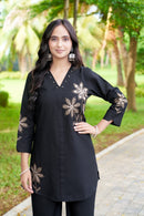 Diva 122 B Heavy Rayon Multi Embroidery Thread Work Co Ords Set