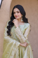 KA 1260 A Fendi Silk Zari  Sequins Embroidered Work Gown