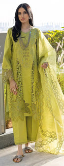 Mehmood Tex 76 Pure Cambric Cotton Heavy Embroidery Work Pakistani Suit