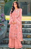 Florent 1096 D Cambric Cotton Heavy Embroidery Work Pakistani Suit