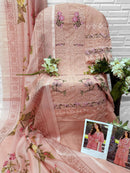 Florent 1096 D Cambric Cotton Heavy Embroidery Work Pakistani Suit