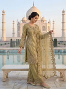 BE 477 Designer Sequence Embroidery Work Suit