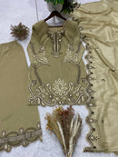 BE 477 Designer Sequence Embroidery Work Suit