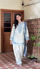 AD 233 Designer  Rayon Embroidery Work Suit