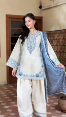 AD 233 Designer  Rayon Embroidery Work Suit