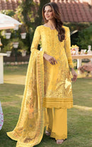 Alzohaib Az 1533 B Pure Cotton Patch Work Pakistani Suit