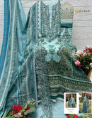 Alzohaib Az 1533 A Pure Cotton Patch Work Pakistani Suit