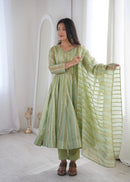 SSC 725 A Designer Heavy Viscose Weaving Zequard Anarkali Gown