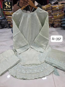 Bin Saeed IC 357 C Fancy Embroidered Work Pakistani Suit